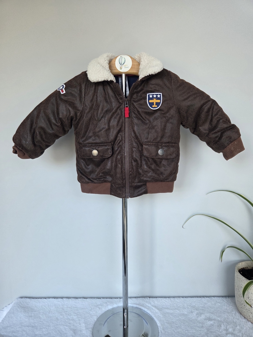 Little Me Airplane Jacket, 18-24m